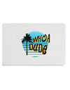 Whoa Dude Placemat by TooLoud Set of 4 Placemats-Placemat-TooLoud-White-Davson Sales