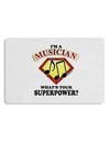 Musician - Superpower Placemat Set of 4 Placemats-Placemat-TooLoud-White-Davson Sales