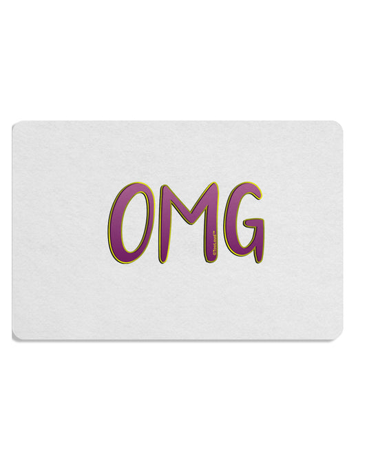 OMG Placemat by TooLoud Set of 4 Placemats-Placemat-TooLoud-White-Davson Sales