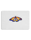 TooLoud Watercolor Monarch Butterfly Placemat Set of 4 Placemats-Placemat-TooLoud-White-Davson Sales