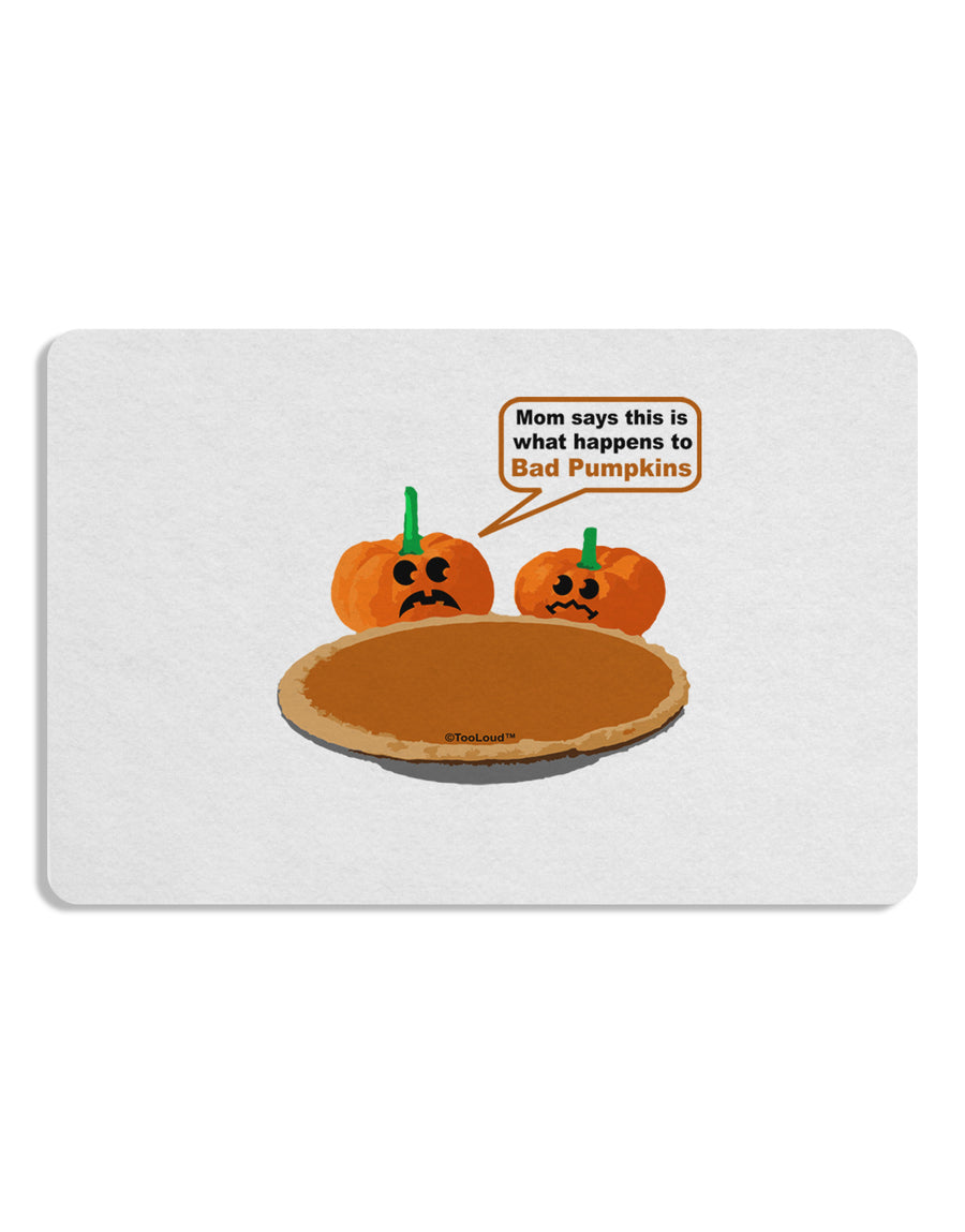 Bad Pumpkins Placemat Set of 4 Placemats-Placemat-TooLoud-White-Davson Sales