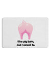 I Like Pig Butts - Funny Design Placemat by TooLoud Set of 4 Placemats-Placemat-TooLoud-White-Davson Sales