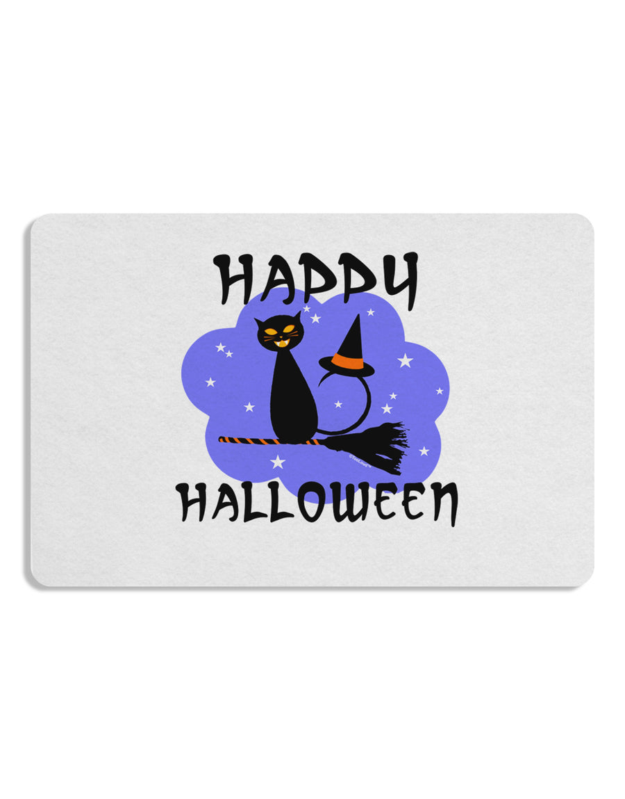 Witch Cat Placemat Set of 4 Placemats-Placemat-TooLoud-White-Davson Sales