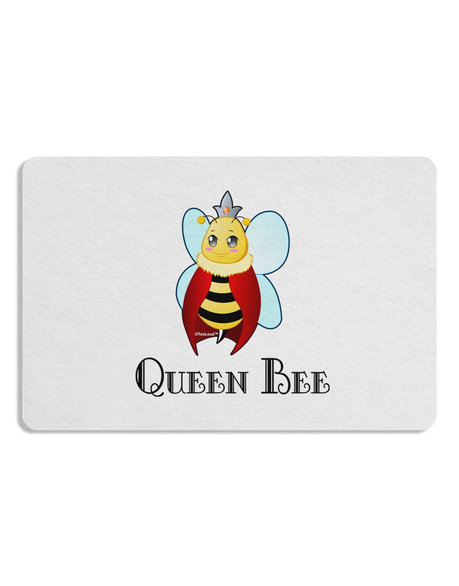 Queen Bee Text Placemat by TooLoud Set of 4 Placemats-Placemat-TooLoud-White-Davson Sales