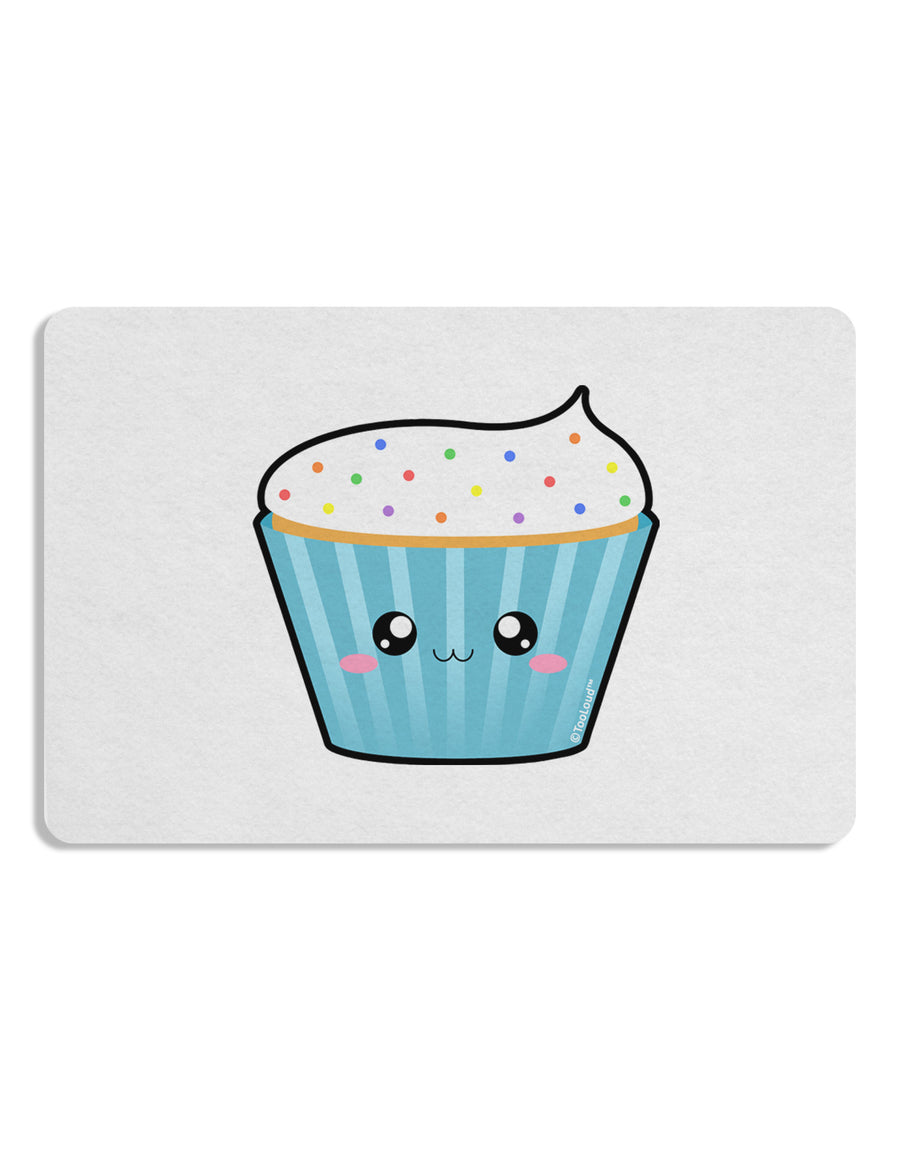 Cute Cupcake with Sprinkles Placemat by TooLoud Set of 4 Placemats-Placemat-TooLoud-White-Davson Sales