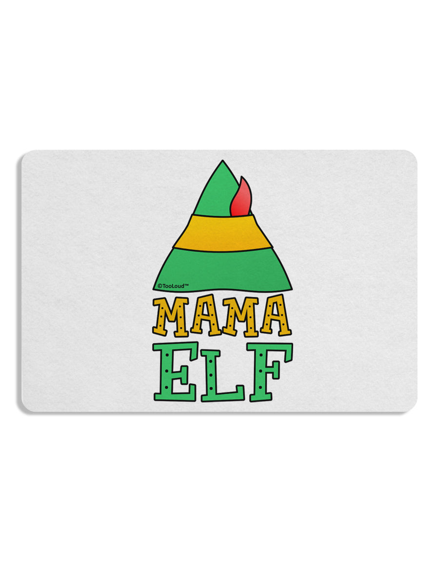 Matching Christmas Design - Elf Family - Mama Elf 12 x 18 Placemat by TooLoud Set of 4 Placemats-Placemat-TooLoud-White-Davson Sales