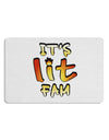 It's Lit Fam Placemat Set of 4 Placemats-Placemat-TooLoud-White-Davson Sales