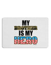 My Brother is My Hero - Armed Forces Placemat by TooLoud Set of 4 Placemats-Placemat-TooLoud-White-Davson Sales