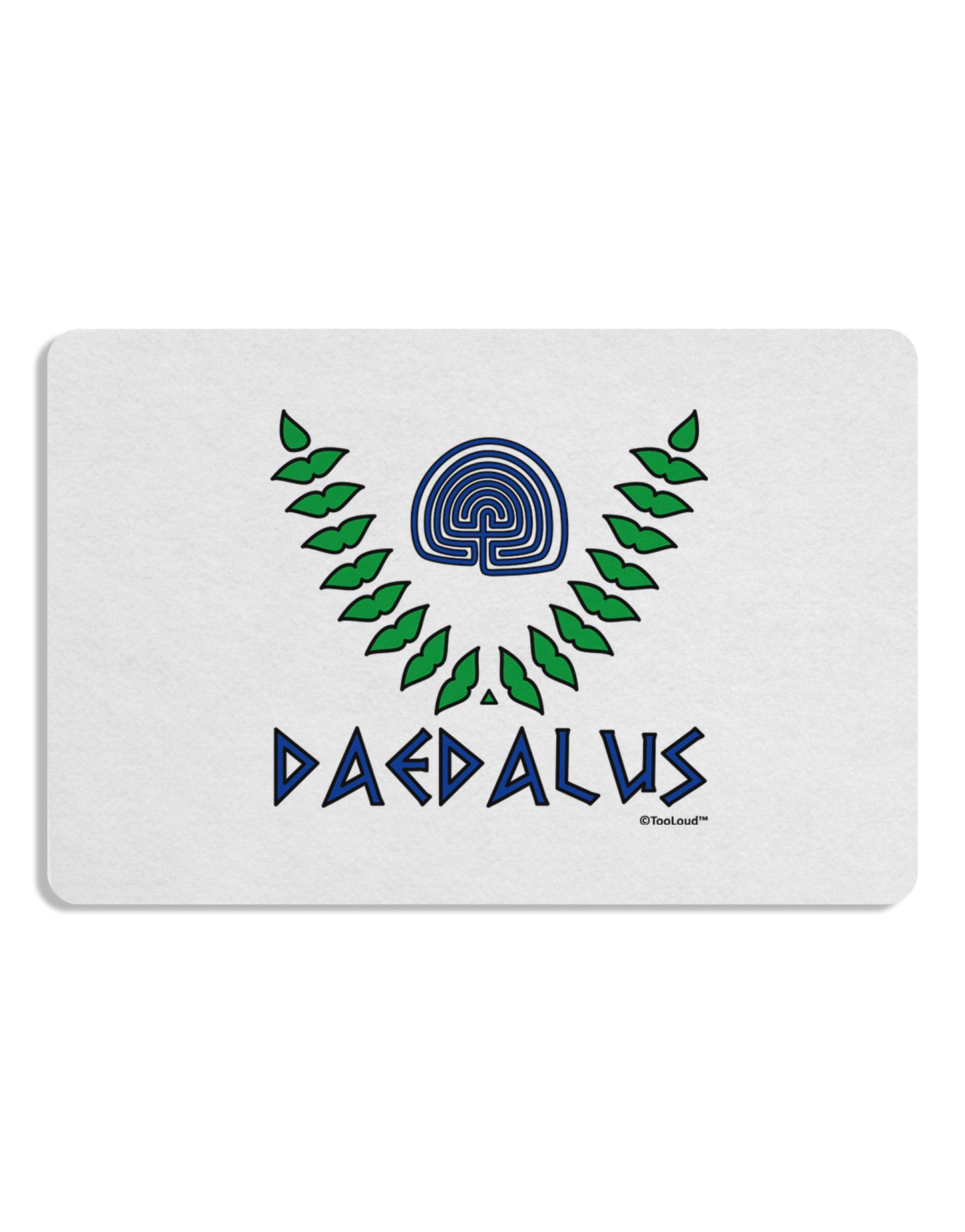 Labyrinth - Daedalus - Greek Mythology Color 12 x 18 Placemat by TooLoud Set of 4 Placemats-Placemat-TooLoud-White-Davson Sales