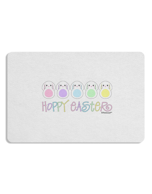 Cute Pastel Bunnies - Hoppy Easter Placemat by TooLoud Set of 4 Placemats-Placemat-TooLoud-White-Davson Sales