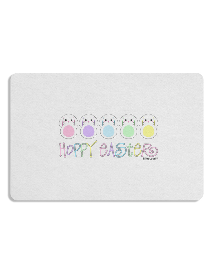 Cute Pastel Bunnies - Hoppy Easter Placemat by TooLoud Set of 4 Placemats-Placemat-TooLoud-White-Davson Sales