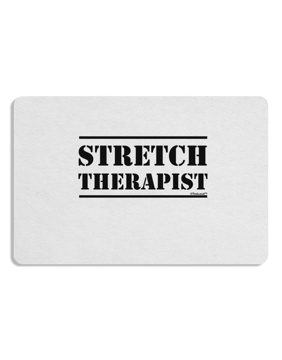 Stretch Therapist Text Placemat by TooLoud Set of 4 Placemats-Placemat-TooLoud-White-Davson Sales
