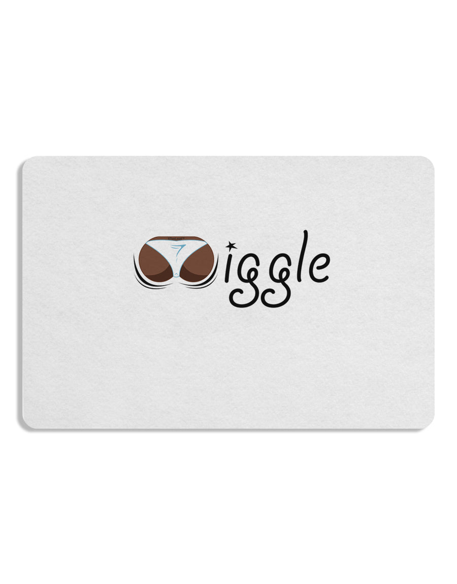 Wiggle - Twerk Dark 12 x 18 Placemat Set of 4 Placemats-Placemat-TooLoud-White-Davson Sales