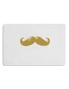 Big Gold Blonde Mustache Placemat Set of 4 Placemats-Placemat-TooLoud-White-Davson Sales