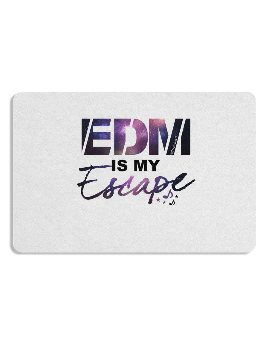 EDM Is My Escape Placemat Set of 4 Placemats-Placemat-TooLoud-White-Davson Sales