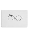 Always Infinity Symbol Placemat Set of 4 Placemats-Placemat-TooLoud-White-Davson Sales