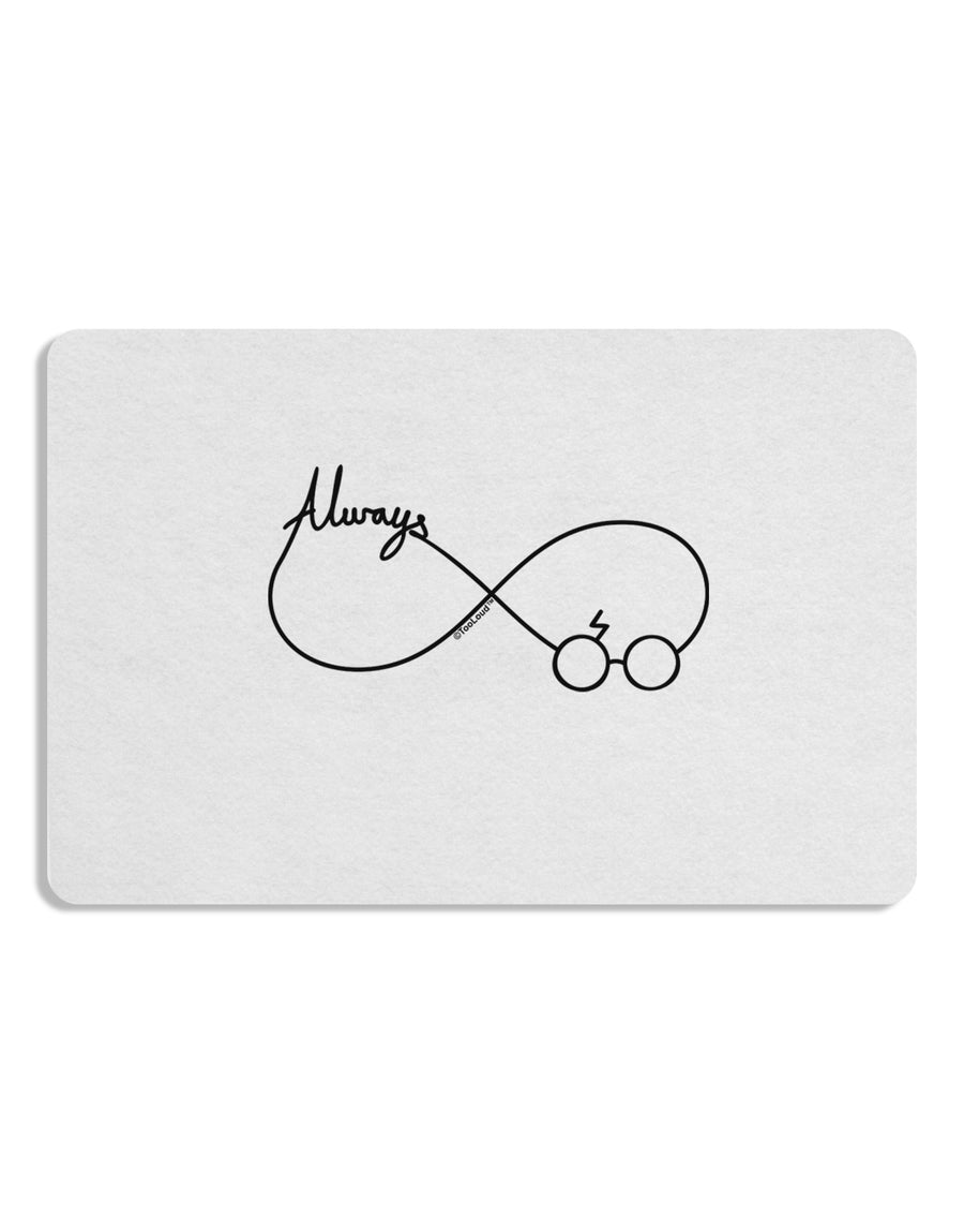 Always Infinity Symbol Placemat Set of 4 Placemats-Placemat-TooLoud-White-Davson Sales