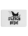 Sleigh Ride BnW Placemat Set of 4 Placemats-Placemat-TooLoud-White-Davson Sales