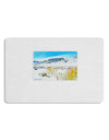 CO Snow Scene Watercolor Placemat Set of 4 Placemats-Placemat-TooLoud-White-Davson Sales