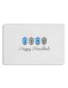 Happy Hanukkah Blue Dreidels 12 x 18 Placemat Set of 4 Placemats-Placemat-TooLoud-White-Davson Sales