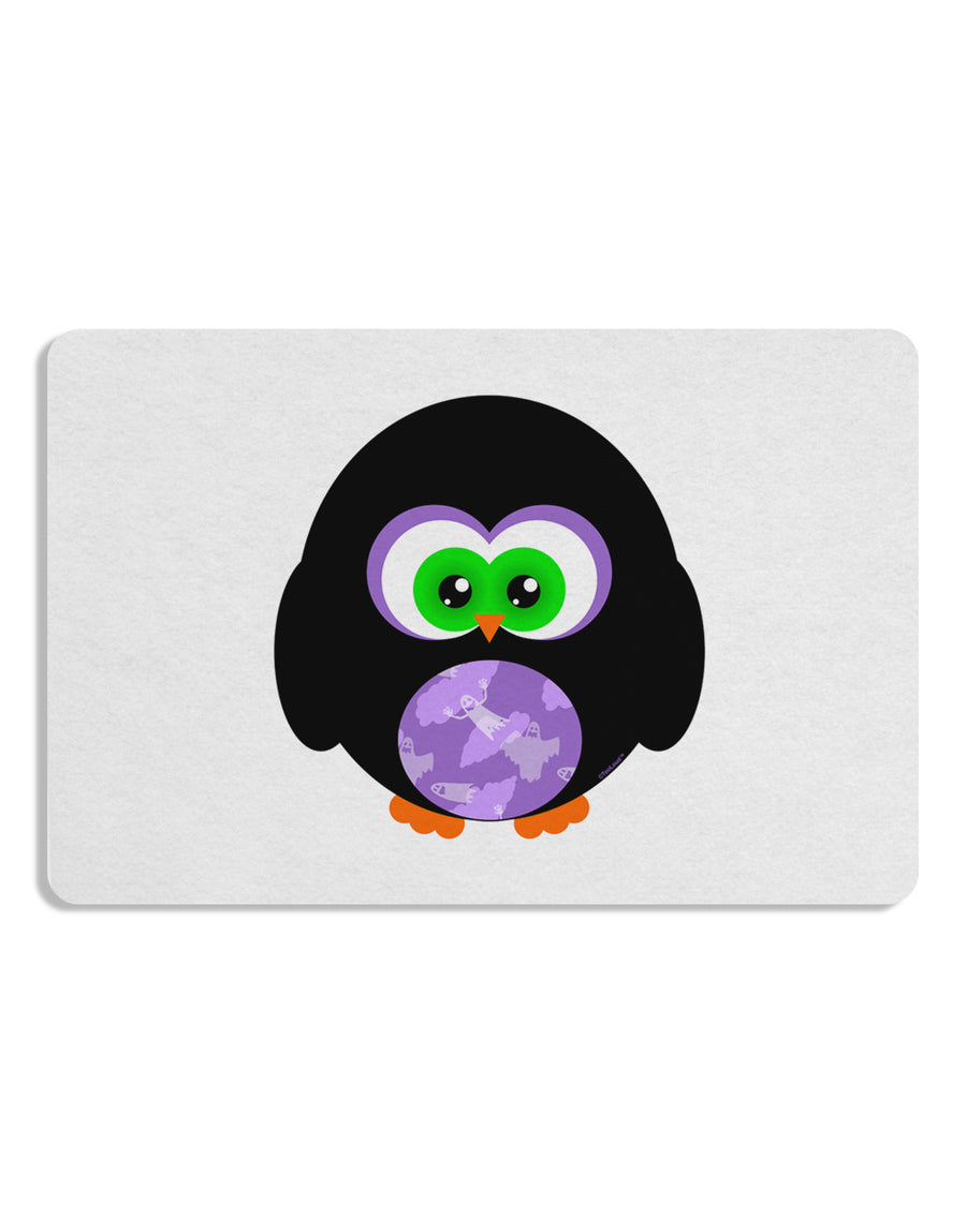 Cute Owl Halloween 12 x 18 Placemat Set of 4 Placemats-Placemat-TooLoud-White-Davson Sales