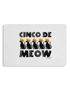 Five Cats - Cinco de Meow Placemat by TooLoud Set of 4 Placemats-Placemat-TooLoud-White-Davson Sales