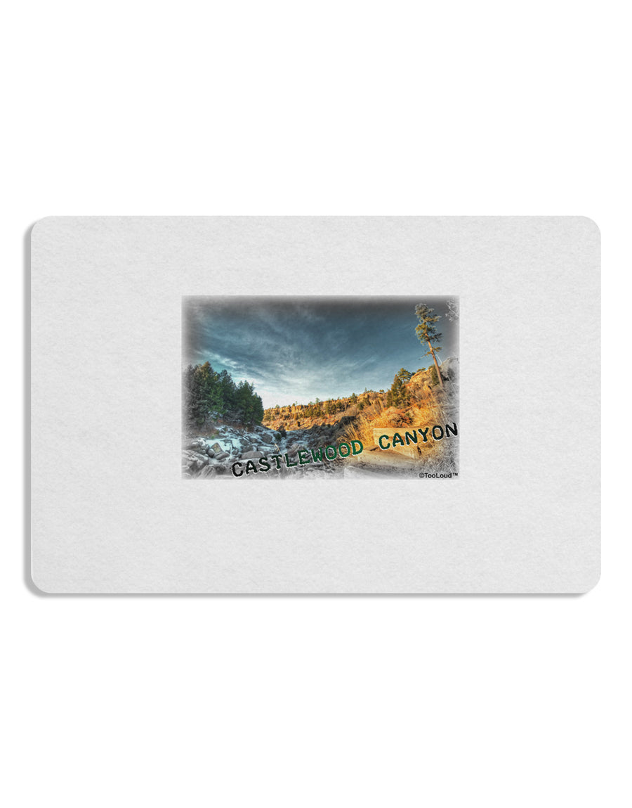 Castlewood Canyon Old Photo Placemat Set of 4 Placemats-Placemat-TooLoud-White-Davson Sales