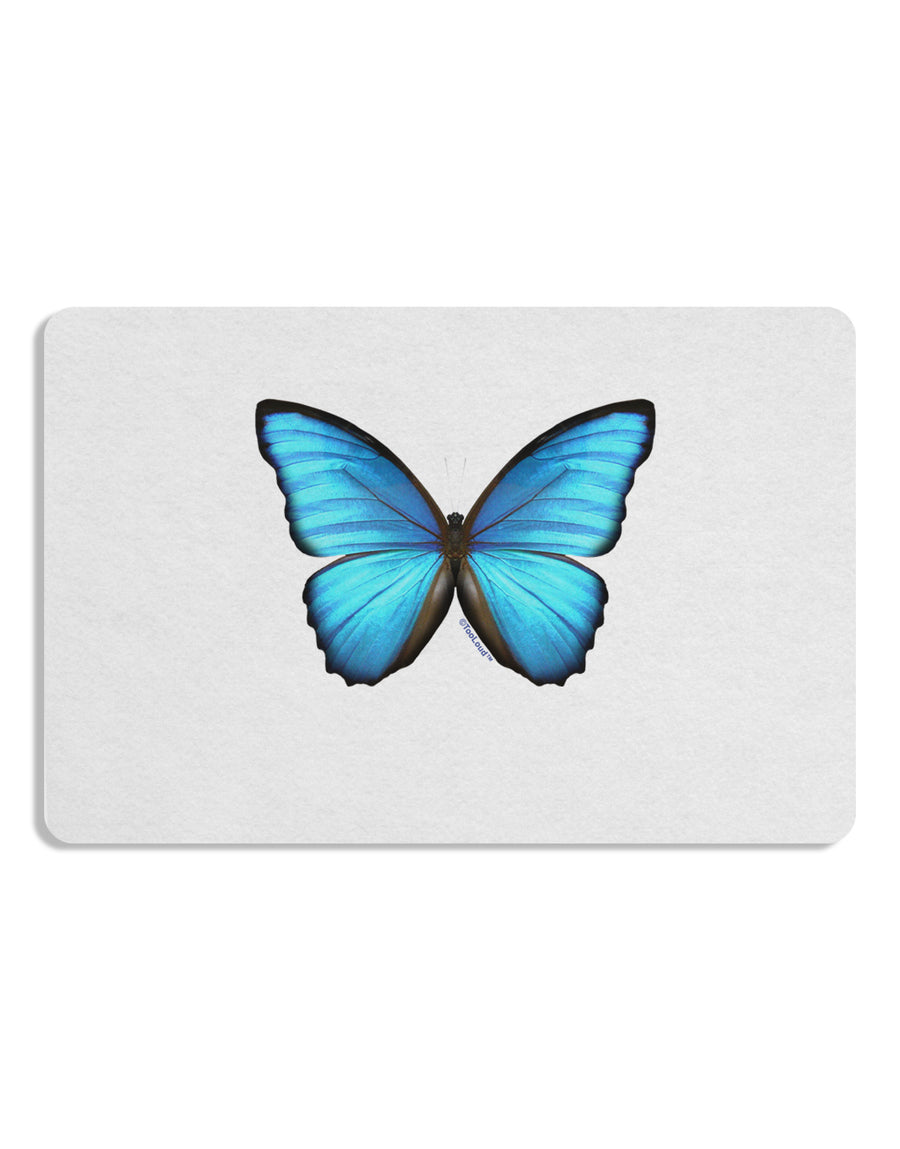 Big Blue Butterfly Placemat Set of 4 Placemats-Placemat-TooLoud-White-Davson Sales