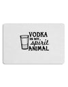 Vodka Is My Spirit Animal Placemat Set of 4 Placemats-Placemat-TooLoud-White-Davson Sales