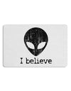 Extraterrestrial - I Believe Distressed Placemat by TooLoud Set of 4 Placemats-Placemat-TooLoud-White-Davson Sales