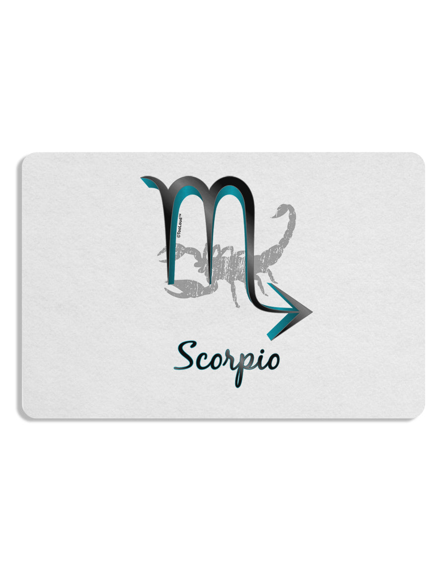 Scorpio Symbol Placemat Set of 4 Placemats-Placemat-TooLoud-White-Davson Sales