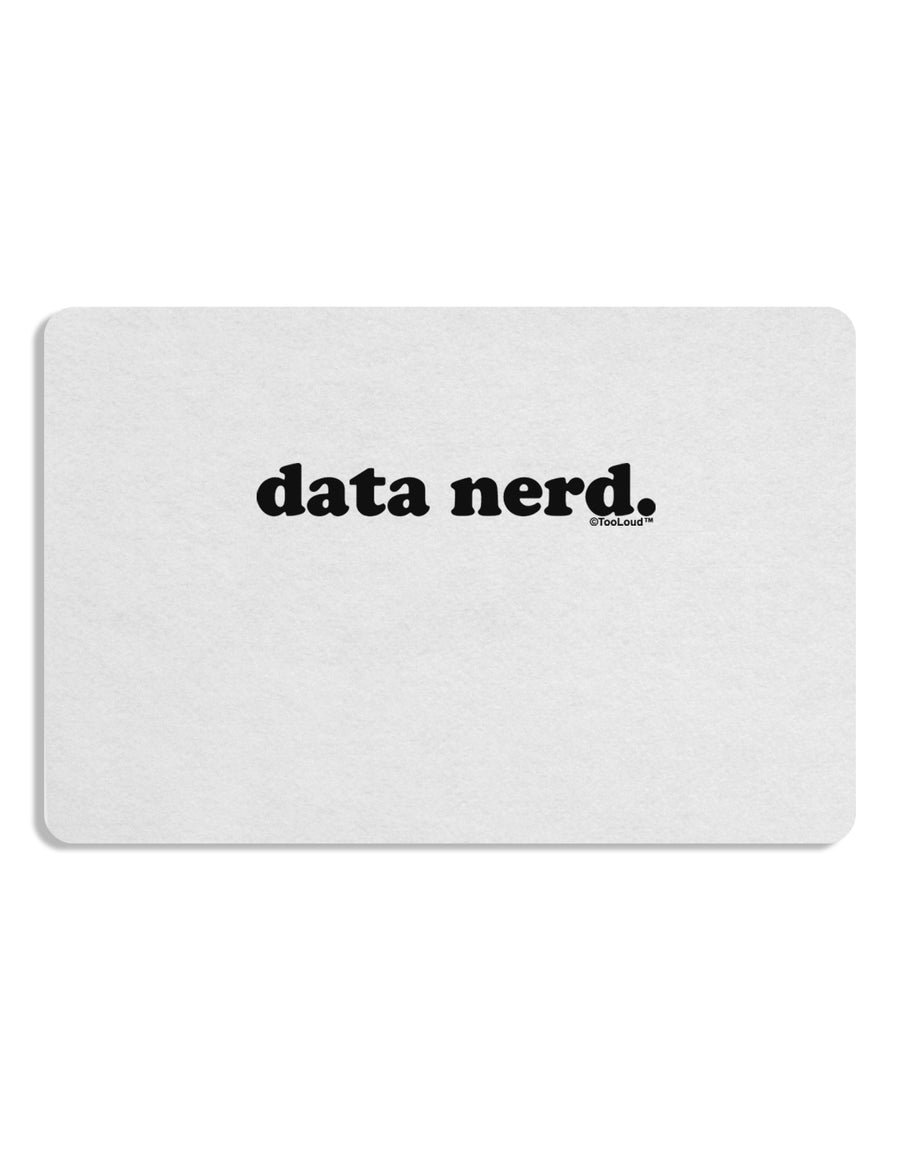 Data Nerd Simple Text Placemat by TooLoud Set of 4 Placemats-Placemat-TooLoud-White-Davson Sales