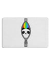 Rainbow Panda Peeking Out of Zipper Placemat by TooLoud Set of 4 Placemats-Placemat-TooLoud-White-Davson Sales