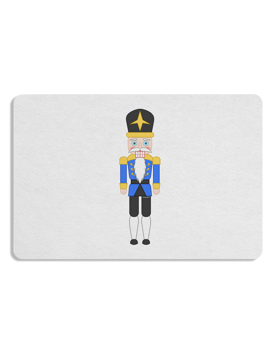 Nutcracker Design - Blue Gold Black 12 x 18 Placemat Set of 4 Placemats-Placemat-TooLoud-White-Davson Sales