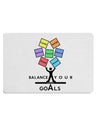 Balance Your Goals Placemat Set of 4 Placemats-Placemat-TooLoud-White-Davson Sales