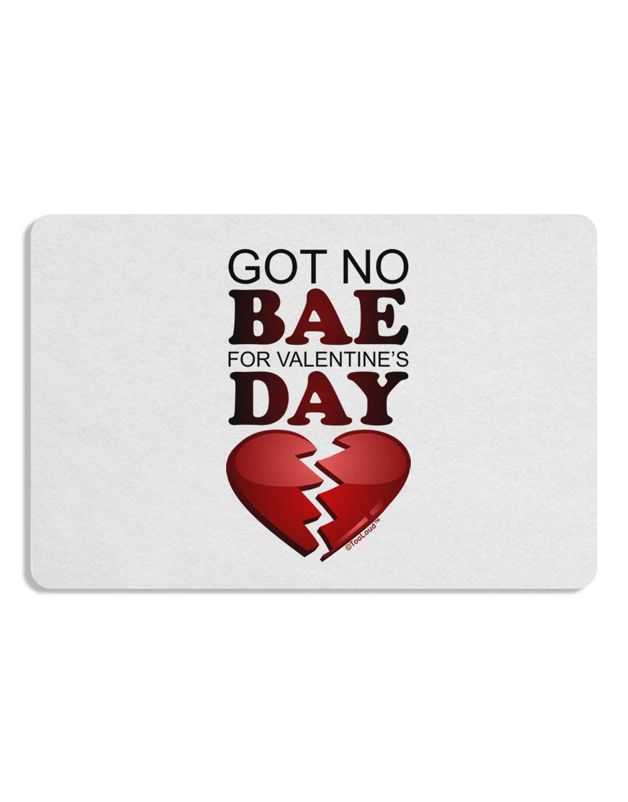 No Bae For Valentine's Day Placemat Set of 4 Placemats-Placemat-TooLoud-White-Davson Sales