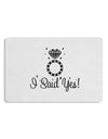 I Said Yes - Diamond Ring Placemat Set of 4 Placemats-Placemat-TooLoud-White-Davson Sales