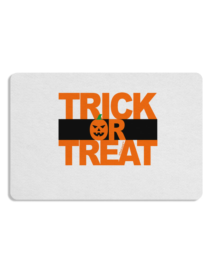 Trick or Treat Text Placemat Set of 4 Placemats-Placemat-TooLoud-White-Davson Sales