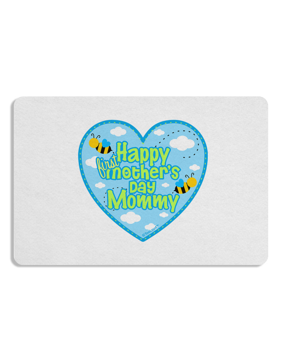 Happy First Mother's Day Mommy - Blue Placemat by TooLoud Set of 4 Placemats-Placemat-TooLoud-White-Davson Sales