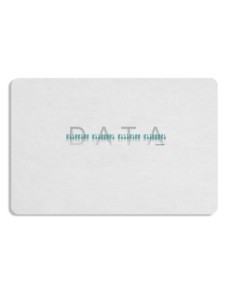 Binary Data Blue Placemat Set of 4 Placemats-Placemat-TooLoud-White-Davson Sales