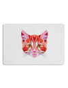 Geometric Kitty Red Placemat Set of 4 Placemats-Placemat-TooLoud-White-Davson Sales