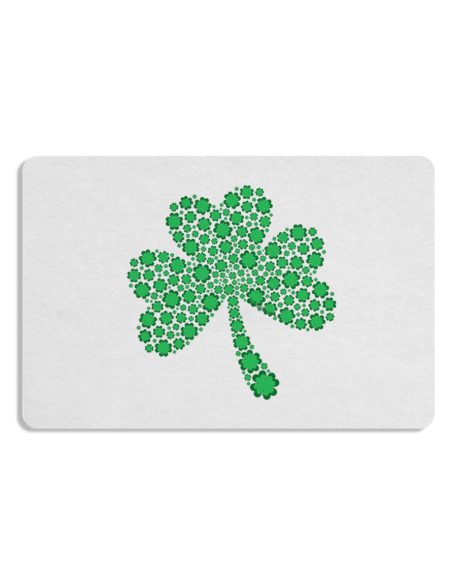 St. Patrick's Day Shamrock Design - Shamrocks Placemat by TooLoud Set of 4 Placemats-Placemat-TooLoud-White-Davson Sales