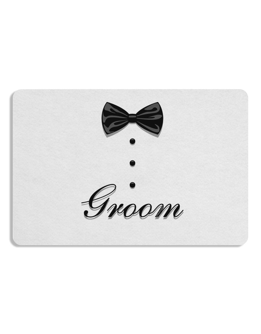 TooLoud Tuxedo - Groom Placemat Set of 4 Placemats-Placemat-TooLoud-White-Davson Sales