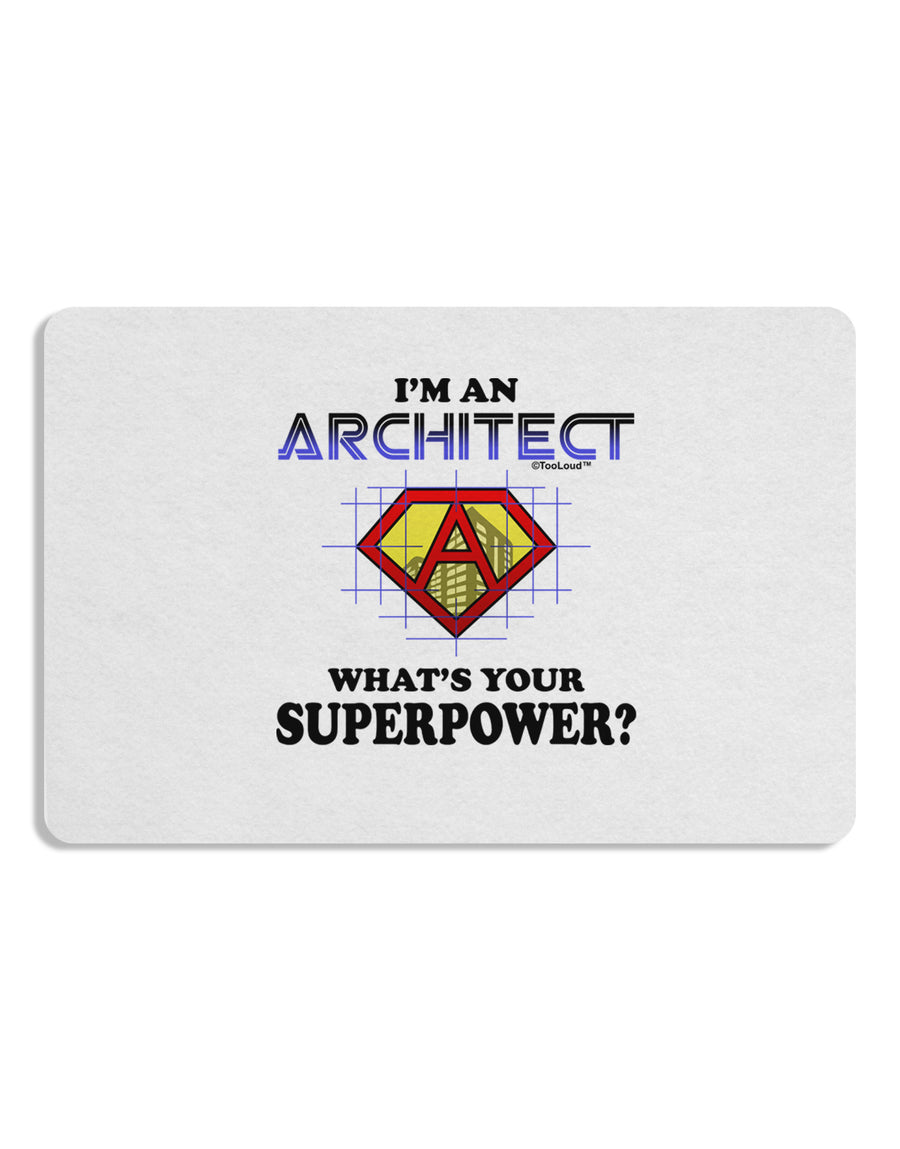 Architect - Superpower Placemat Set of 4 Placemats-Placemat-TooLoud-White-Davson Sales