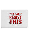 You Can't Resist This Placemat Set of 4 Placemats-Placemat-TooLoud-White-Davson Sales