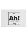 Ah the Element of Surprise Funny Science Placemat by TooLoud Set of 4 Placemats-Placemat-TooLoud-White-Davson Sales