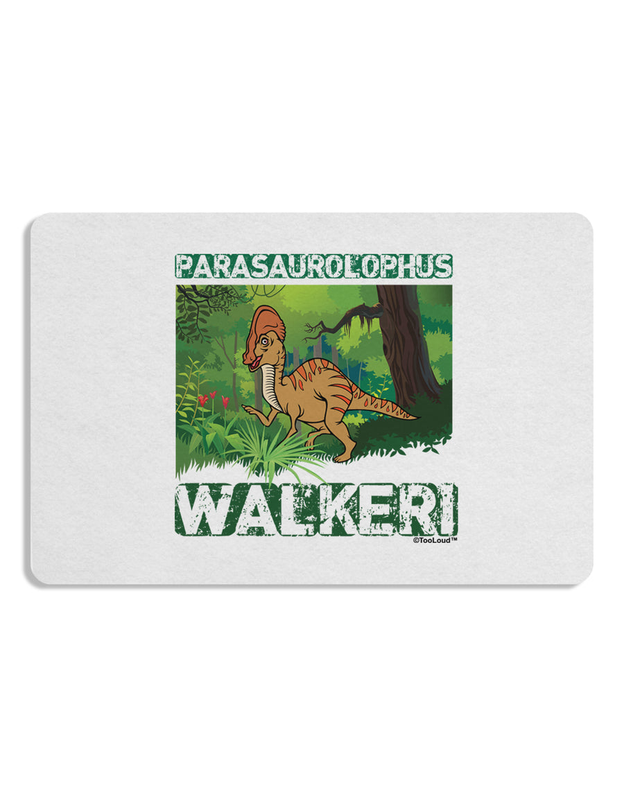 Parasaurolophus Walkeri - With Name Placemat by TooLoud Set of 4 Placemats-Placemat-TooLoud-White-Davson Sales