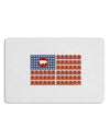 American Bacon Flag Placemat Set of 4 Placemats-Placemat-TooLoud-White-Davson Sales