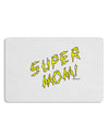 Super Mom - Lightening Bolt Design Placemat by TooLoud Set of 4 Placemats-Placemat-TooLoud-White-Davson Sales