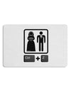 Ctrl Z - Marriage Placemat Set of 4 Placemats-Placemat-TooLoud-White-Davson Sales